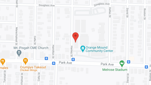 Map of the neighborhood around Orange Mound Care Home