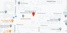 The Highlands of Memphis in google map