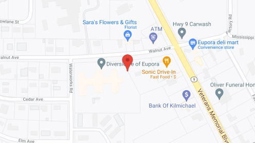Map of the neighborhood around Golden LivingCenter - Eupora