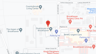 Golden Living Center Brookhaven in google map