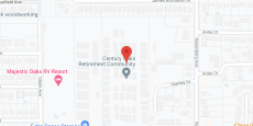 Century Oaks in google map