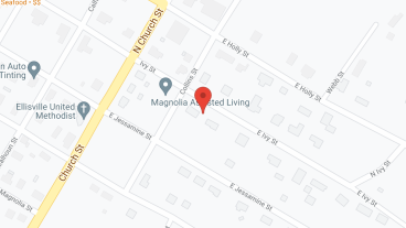 Magnolia Gardens Assisted Living of Ellisville in google map