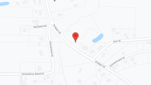 Map of the neighborhood around Haven House