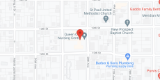 Queen City Nursing Ctr in google map