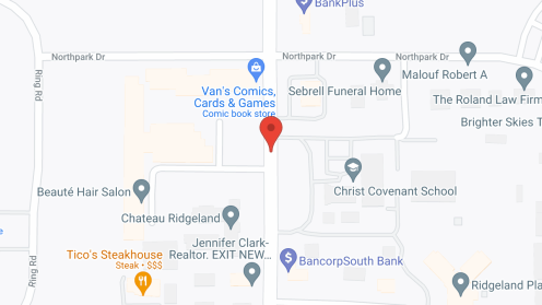 Map of the neighborhood around Holiday Chateau Ridgeland