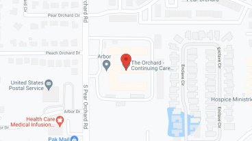 The Orchard Continuing Care Retirement Community in google map