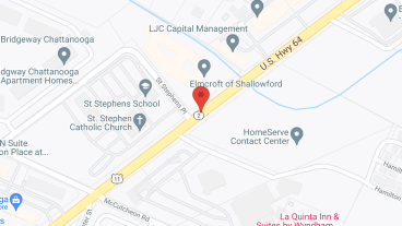 American House Shallowford in google map
