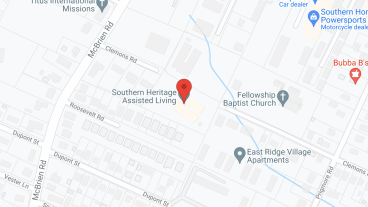 Southern Heritage Assisted in google map