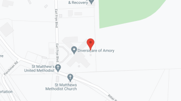 Diversicare of Amory in google map
