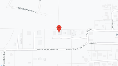 Map of the neighborhood around Ripley Manor