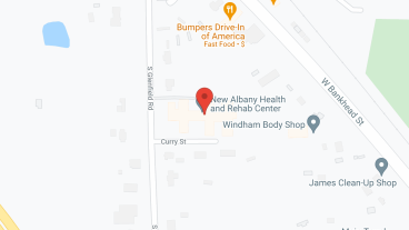 Graceland Care Ctr-New Albany in google map