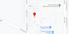 Flowers Manor Retirement Community in google map