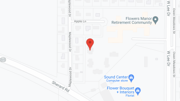 Flowers Manor Retirement Community in google map