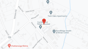 Cumberland Ridge in google map