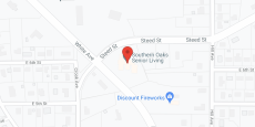 Southern Oaks in google map
