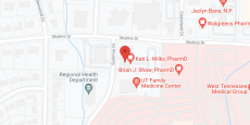 West Tennessee Skilled Nursing in google map