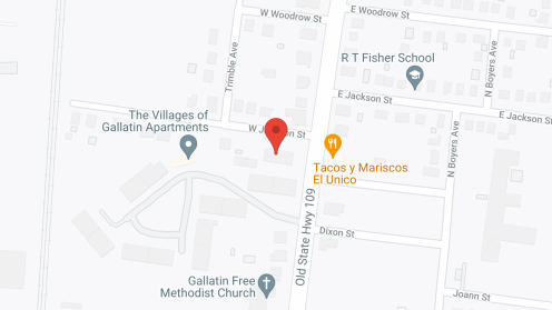 Map of the neighborhood around Noles Residential Home-Aged