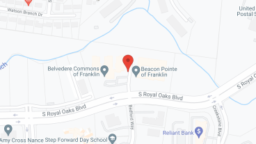 Belvedere Commons of Franklin in google map