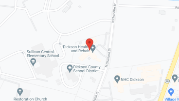 Dickson Health Care Center in google map