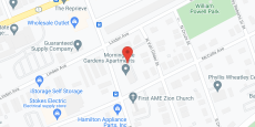 Morningside Gardens in google map