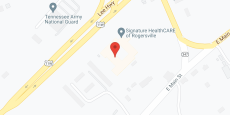 Rogersville Rehab in google map