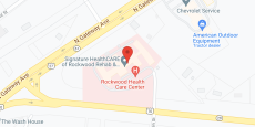 Rockwood Health Care Ctr in google map