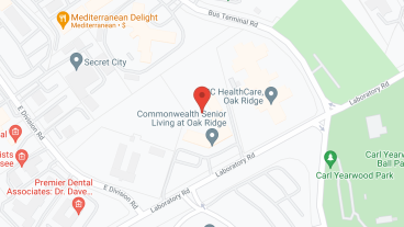 Commonwealth Senior Living at Oak Ridge in google map