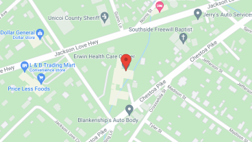 Erwin Health Care Ctr in google map