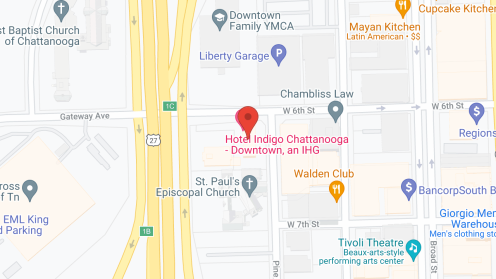 Map of the neighborhood around St Barnabas Apartments