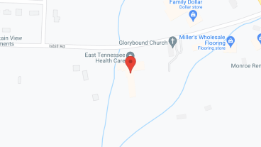 East Tennessee Health Care Center in google map