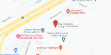 Charter of Cleveland in google map