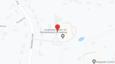 Creekside Health and Rehabilitation Center in google map