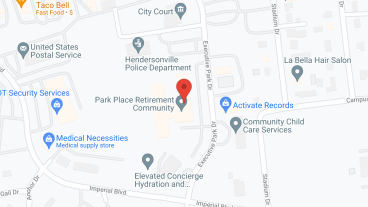 Park Place Retirement Community in google map