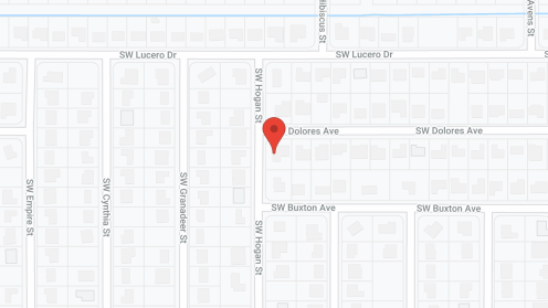 Map of the neighborhood around Camelot Gardens