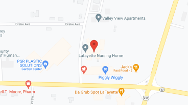 Lafayette Nursing Home in google map
