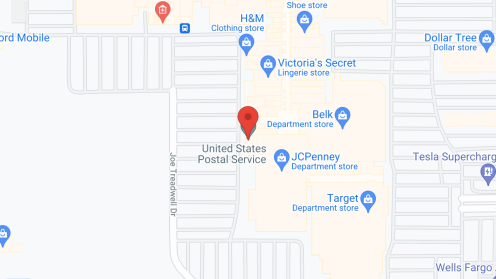 Map of the neighborhood around Our Southern Home - Dauphin