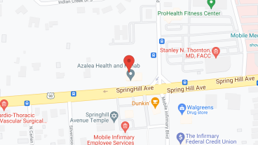 Kindred HealthCare Center of Mobile in google map