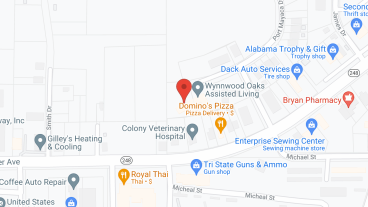 Serenity South Enterprise Senior Living in google map