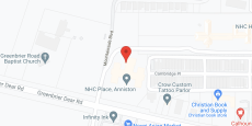 NHC Place, Anniston in google map