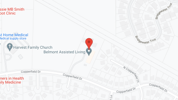 The Belmont Assisted Living in google map
