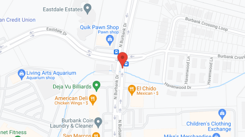 Map of the neighborhood around Havenwood Village