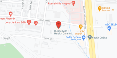 Russellville Health Care Inc in google map
