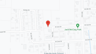 Falkville Healthcare Ctr in google map