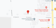 Hamilton Sunset Retirement Ctr in google map