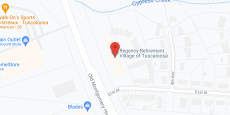 Regency Retirement Village - Tuscaloosa in google map