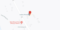 Legacy Woods in google map