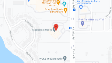 Madison at Ocoee in google map