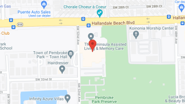 The Peninsula Assisted Living and Memory Care in google map