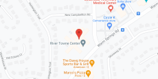 River Towne Center in google map