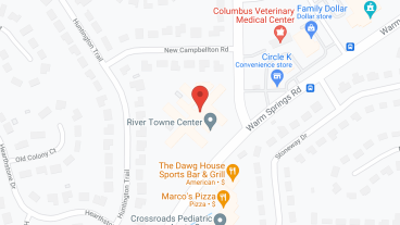 River Towne Center in google map